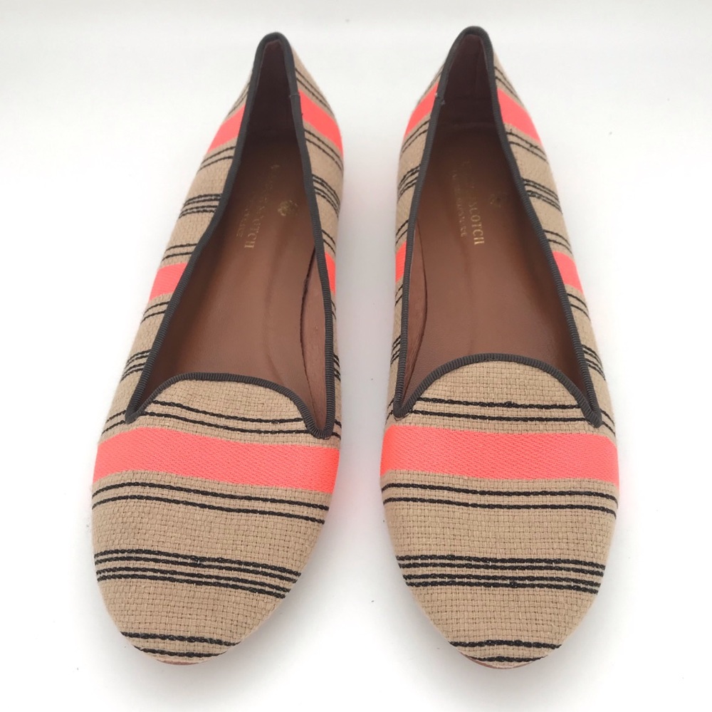 Madison Scotch Burlap Stripe Loafers